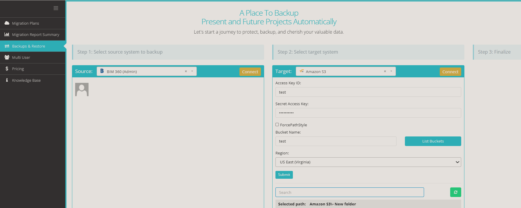 Cloud Backup Security